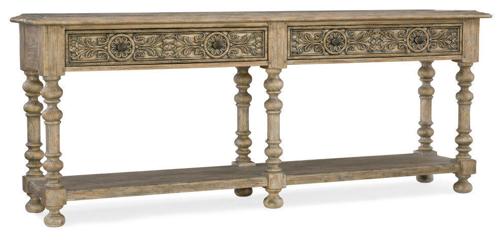 Bexar Leg Huntboard   Traditional   Console Tables   by Buildcom  Houzz