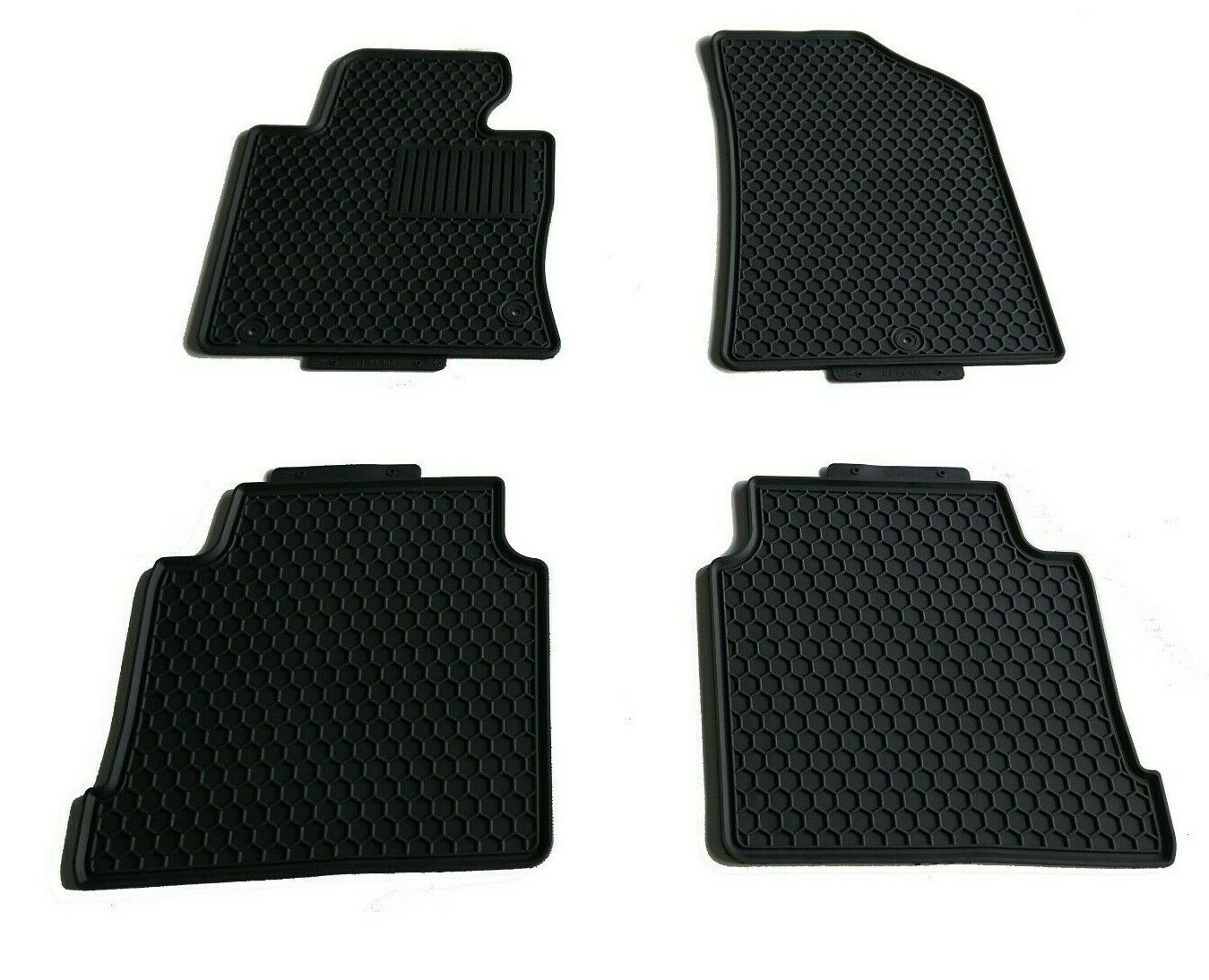 All Weather Rubber Floor Mats for Hyundai Sonata 2015 - 2019