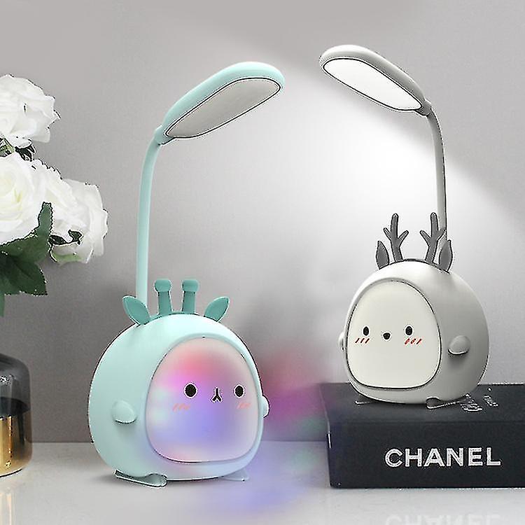 Cartoon Desk Lamp Eye Protection Energy-saving Reading Lamp Usb Charging Sleeping Night Light Led Ta