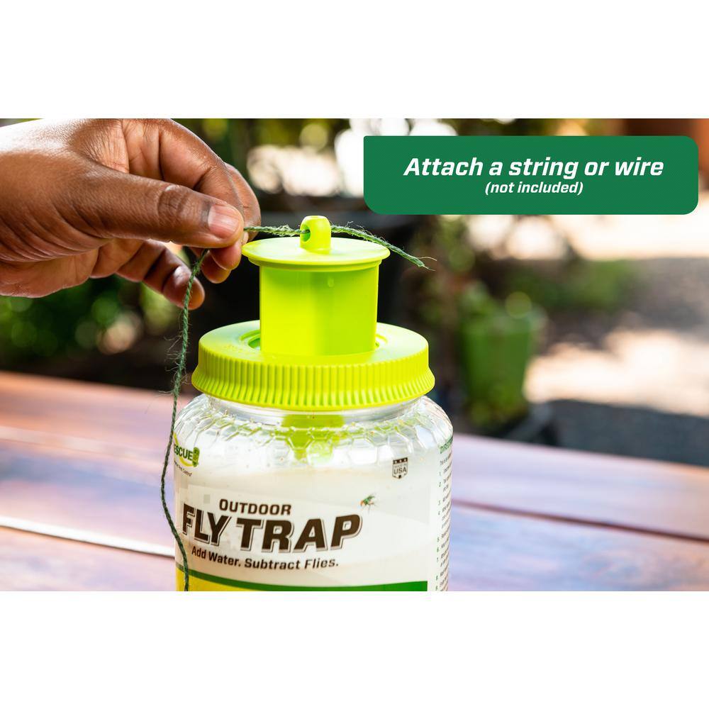 RESCUE Outdoor Reusable Fly Trap Bundle Of 2 FTR2