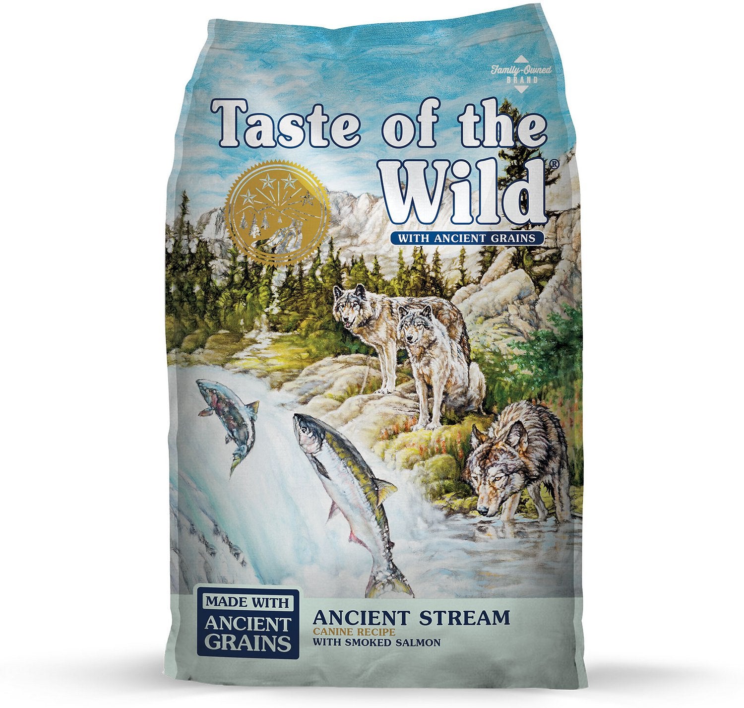 Taste of the Wild Ancient Stream Smoked Salmon Grain Inclusive Dry Dog