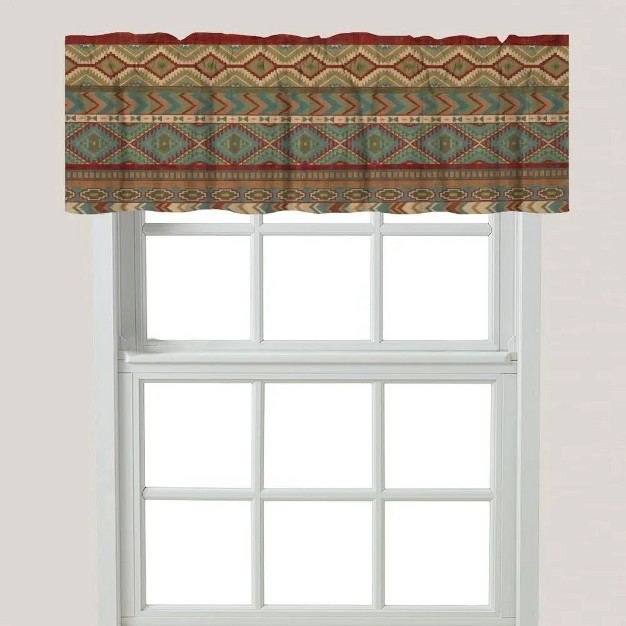 Laural Home Country Mood Sage Window Valance