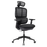 WorkPro Momentum Ergonomic Mesh Active High-Back Chair， Black， BIFMA Certified