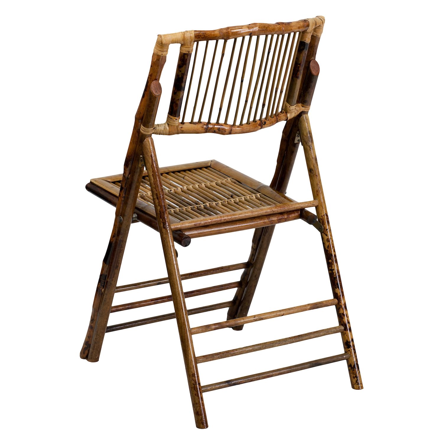 Flash Furniture Bamboo Folding Chair 2-piece?Set