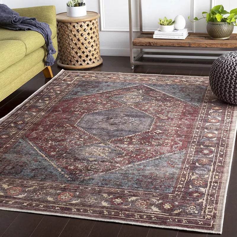 Milan Traditional Washable Area Rug