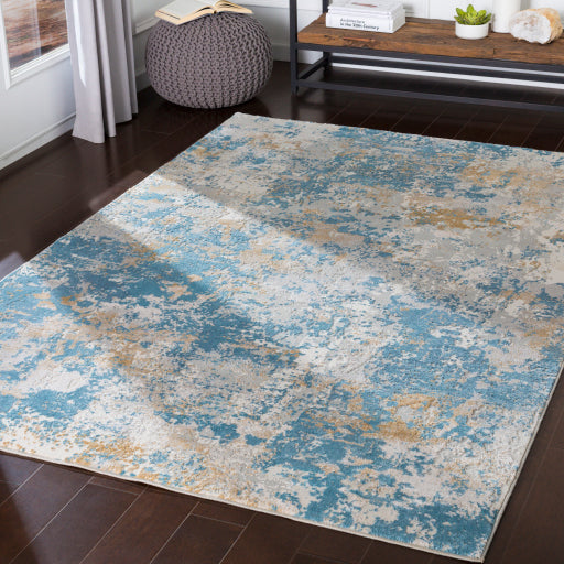 Aisha Viscose Distressed Traditional Rug