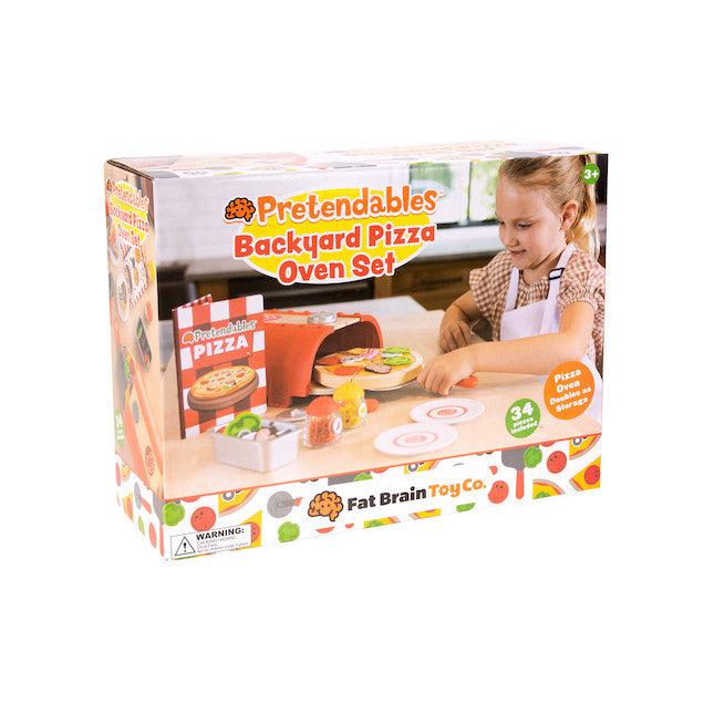 Pretendables Backyard Pizza Oven Set by Fat Brain Toys