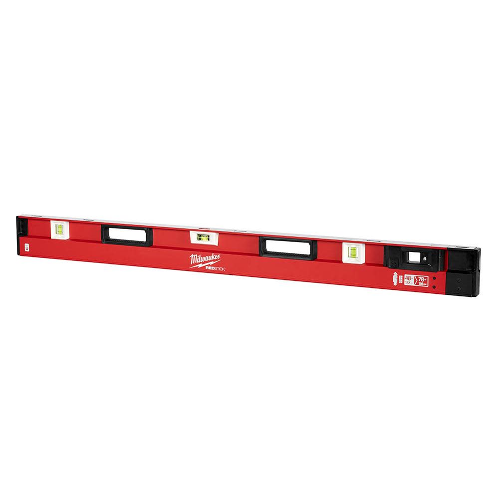 Milwaukee 48 in. to 78 in. REDSTICK Magnetic Expandable Level MLXPM78 from Milwaukee