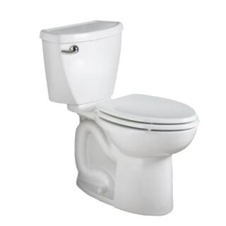 American Standard Cadet 3 Powerwash 10 in. Rough in. 2-Piece 1.28 GPF Single Flush High-Efficiency Elongated Toilet in White 270CB101.020