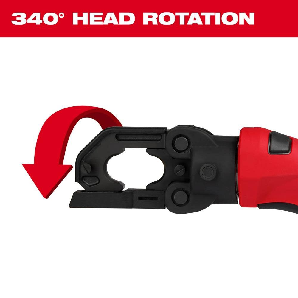 Milwaukee M18 FORCE LOGIC 6T Latched Linear Utility Crimper Kit 2979-22 from Milwaukee