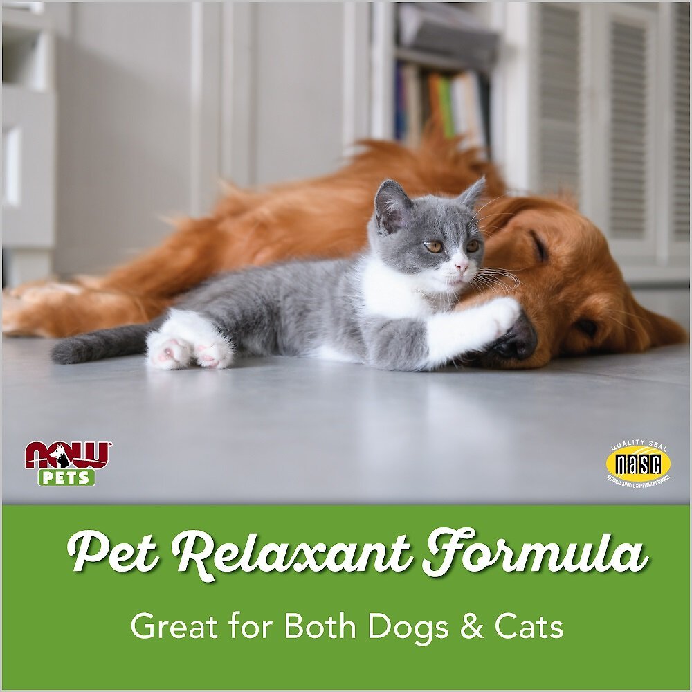 NOW Pets Pet Relaxant Dog and Cat Supplement