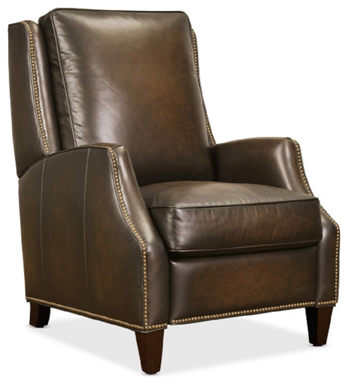 Hooker Furniture Kerley Manual Push Back Recliner   Transitional   Recliner Chairs   by Homesquare  Houzz