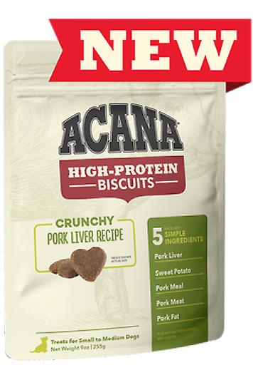 Acana High-Protein Biscuits， Crunchy Pork Liver Recipe (Dogs ， Treats ， Biscuits)