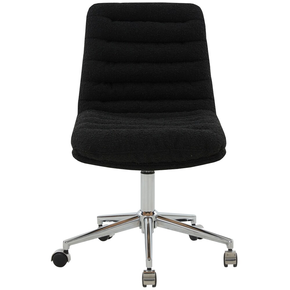 SAFAVIEH Couture Decolin Swivel Desk Chair   21 IN W x 26 IN D x 34 IN H