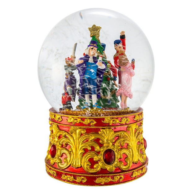 Kurt Adler 120mm Musical Lighted Nutcracker Waterglobe