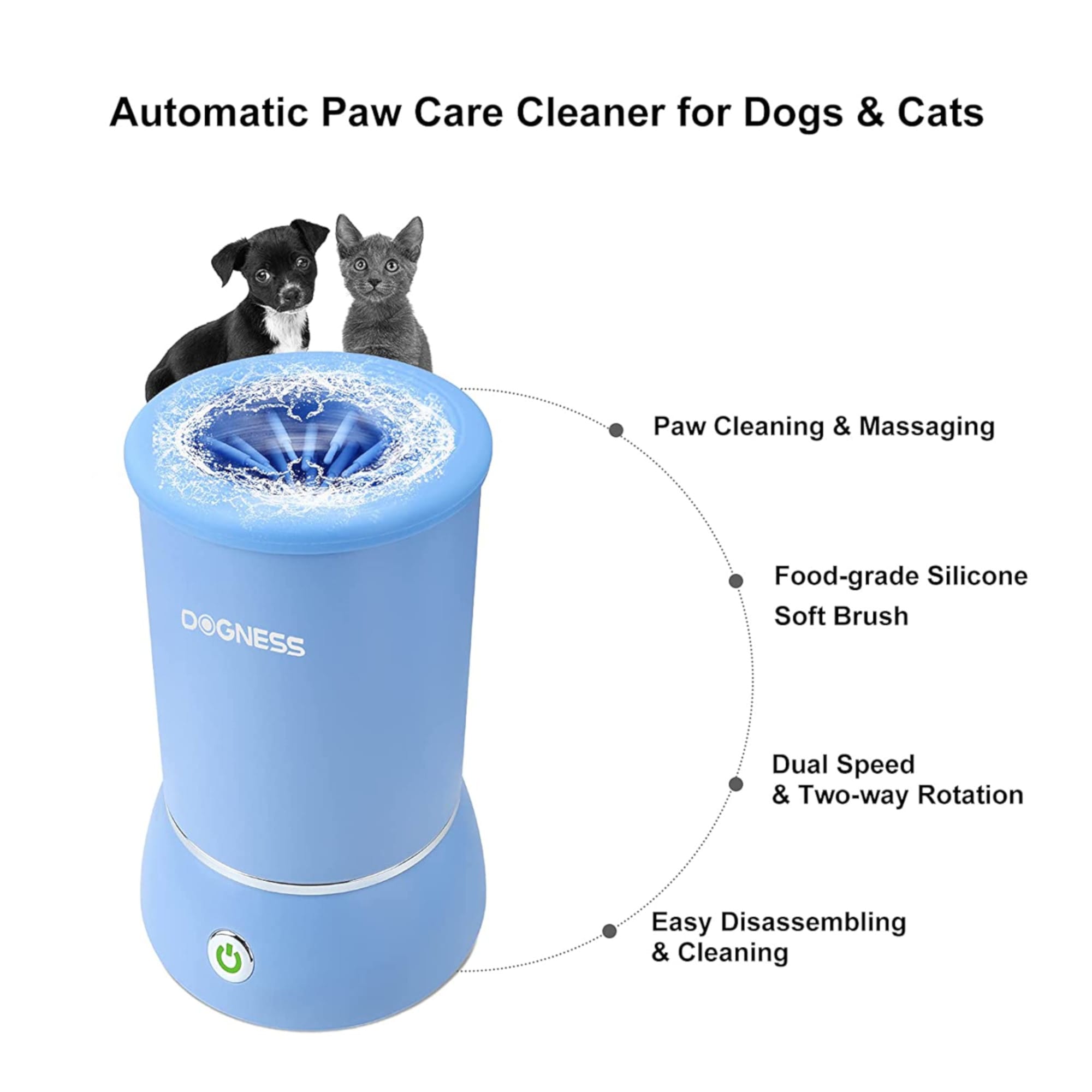 Dogness Blue Pet Paw Cleaner