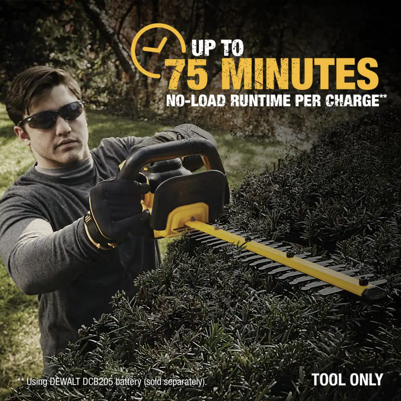 Dewalt 20V MAX Cordless Battery Powered Hedge Trimmer (Tool Only)