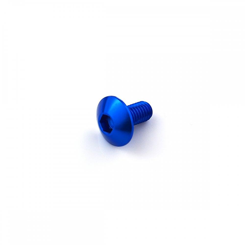 Racebolt Aluminium Dome Head Bolt M5 X 0.8mm X 12mm Blue