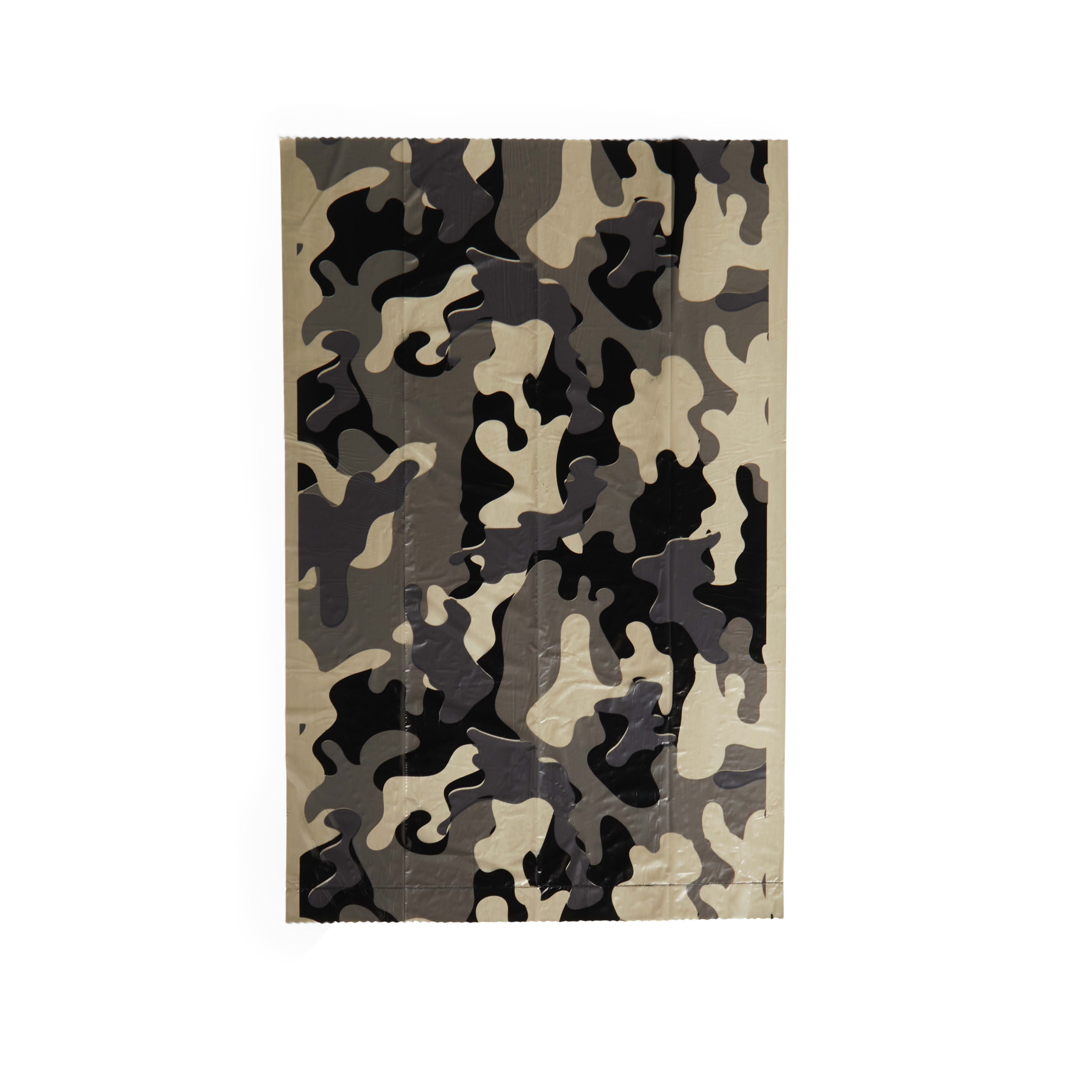 Reddy Black Camo Waste Bags for Dog， Count of 120