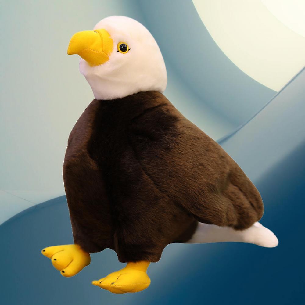 Eagle Stuffed Animal Plushie， Gifts For Kids， Wild Zoo Animals， Eagle Plush Toy 7.8 Inches