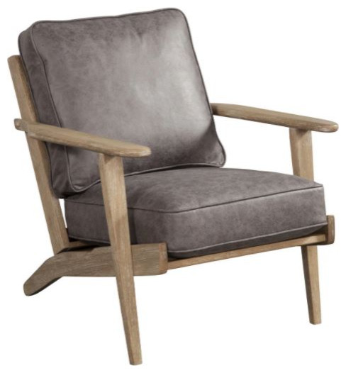 Artica Lounge Chair   Midcentury   Armchairs And Accent Chairs   by VirVentures  Houzz