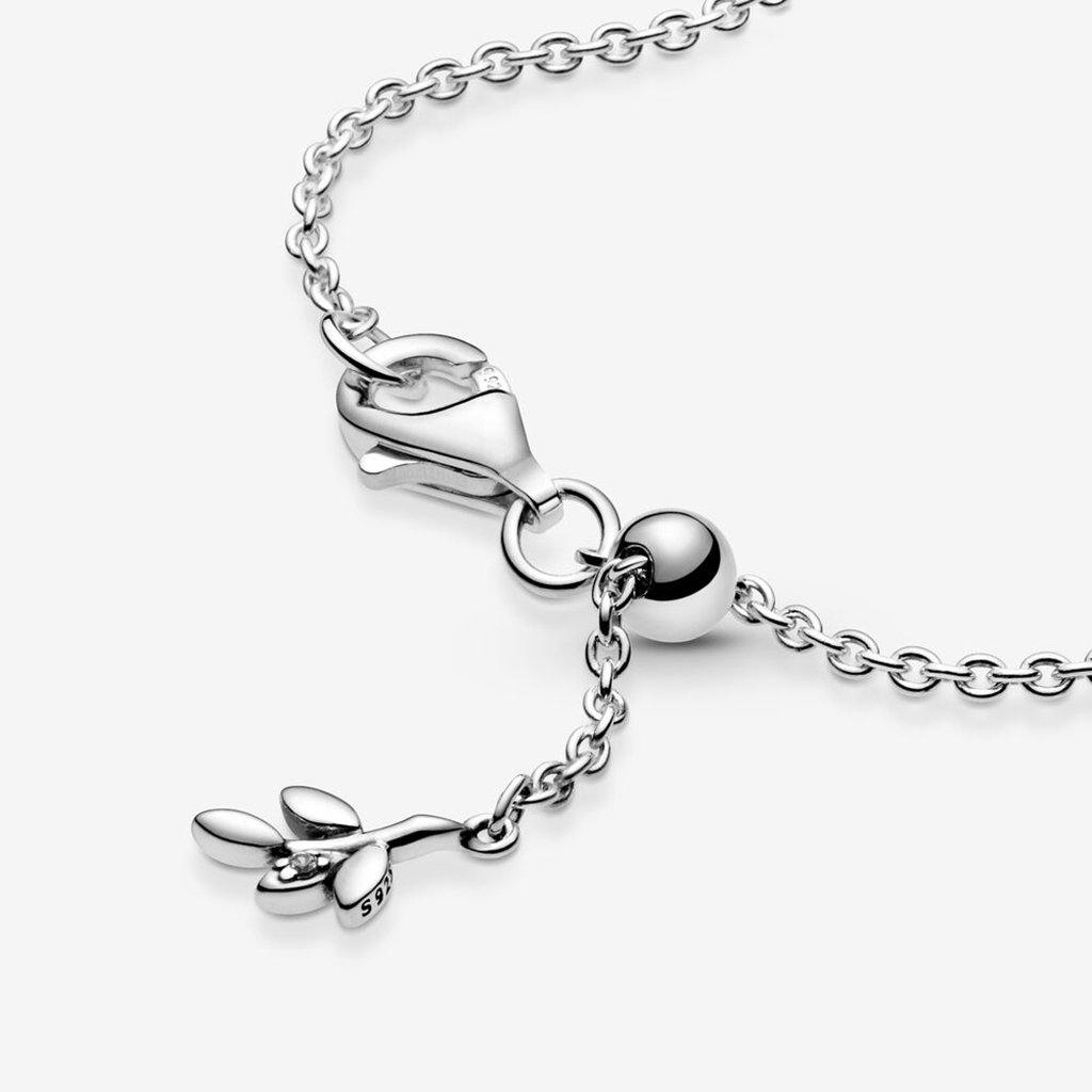 PANDORA  Heart Family Tree Chain Bracelet (7.9