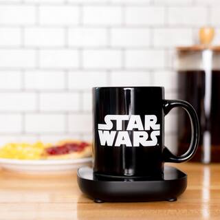 Uncanny Brands Star Wars 'A New Hope' Black Single-Cup Coffee Mug Warmer with Coffee Mug for Your Drip Coffee Maker MW1-SRW-NH1