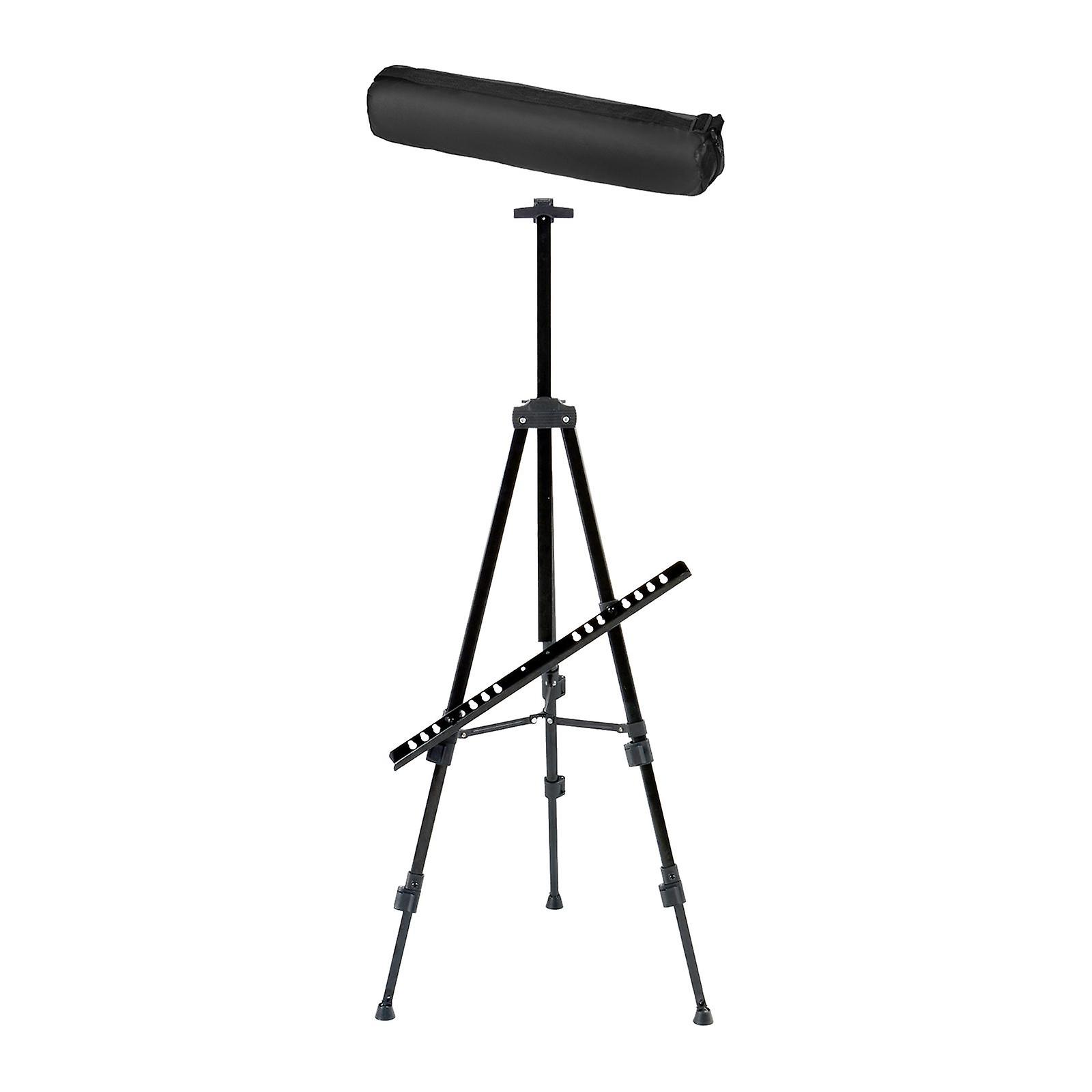 Tripod Easel Stand With Bag Photo Display Easel For Wedding Photo Wood Board D