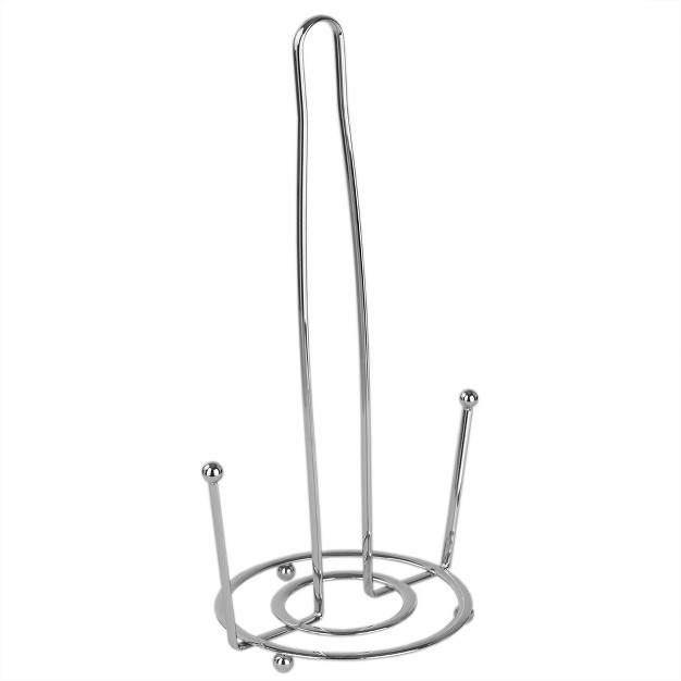 Home Basics Wire Collection Paper Towel Holder Chrome