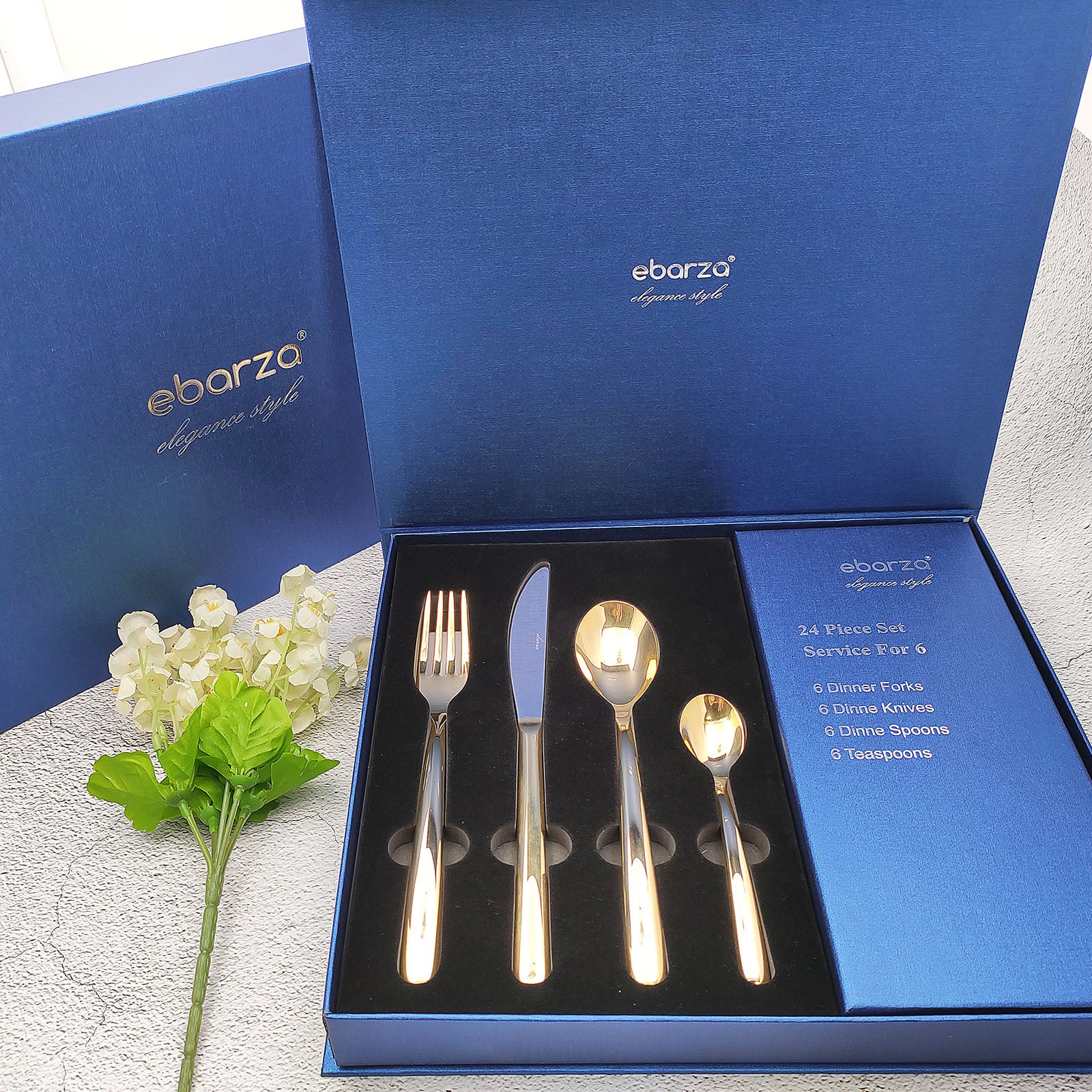 Set Of 16 Pieces Lyon Cutlery Set 6013G