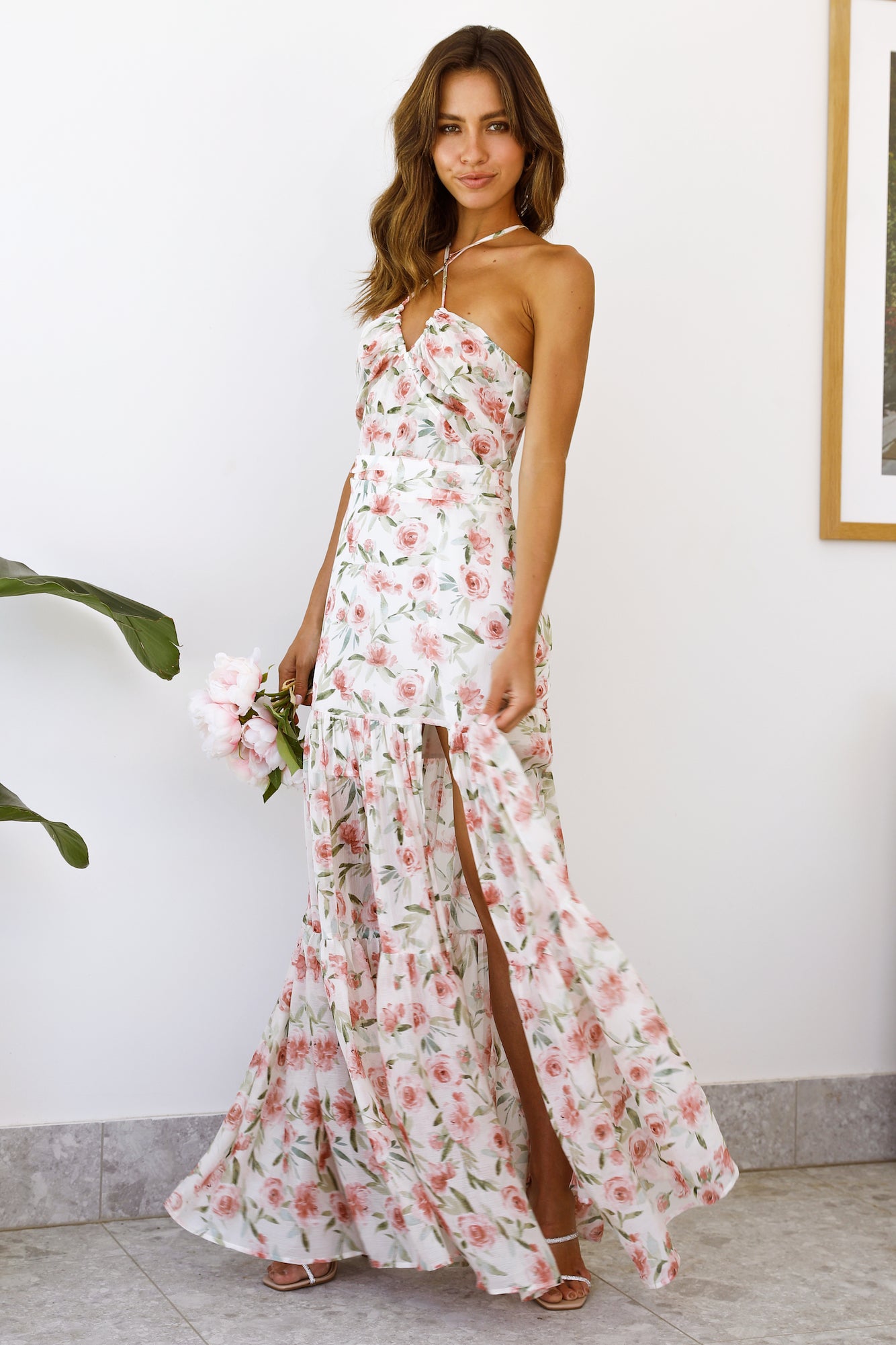 HELLO MOLLY Blossomed Maxi Dress