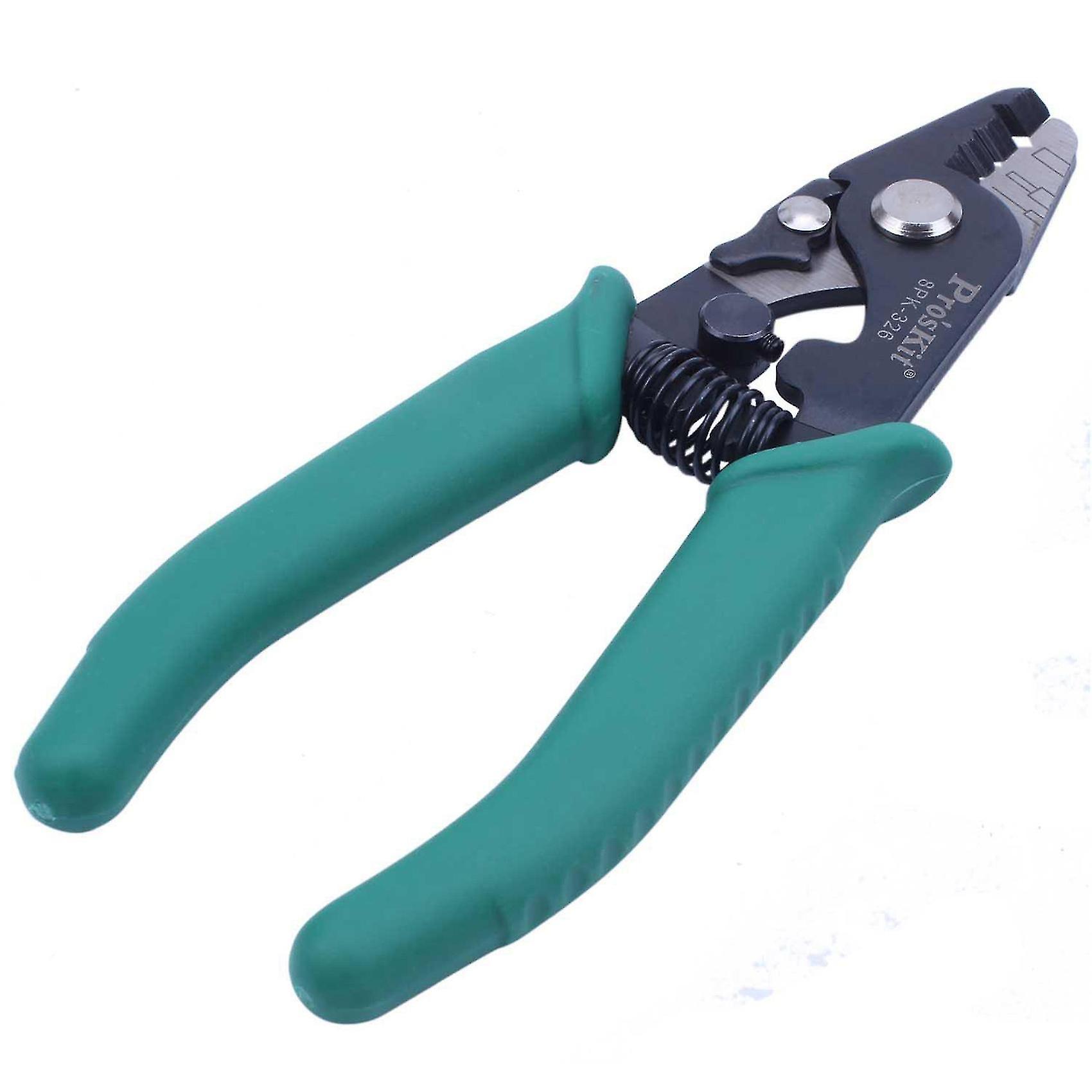 2x Fiber Optic Cable Stripping Pliers Wire Stripper (148mm) 8pk-326