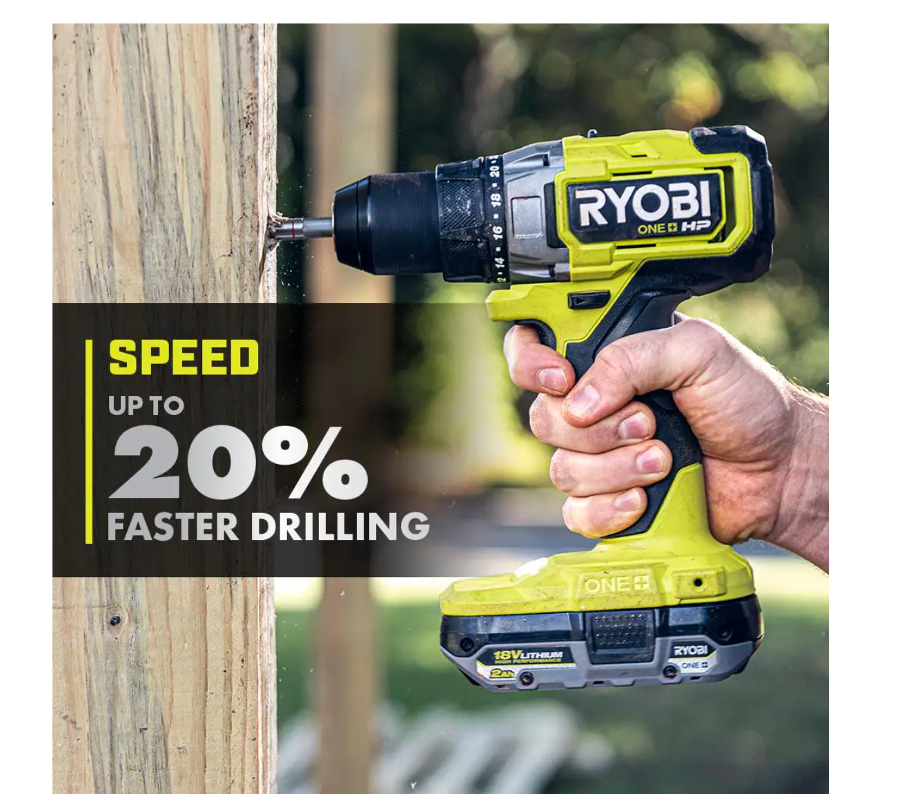 RYOBI PBLDD01K-A989504 ONE+ HP 18V Brushless Cordless 1/2 in. Drill/Driver Kit w/(2) Batteries， Charger， Bag， and Drill and Drive Kit (95-Piece)