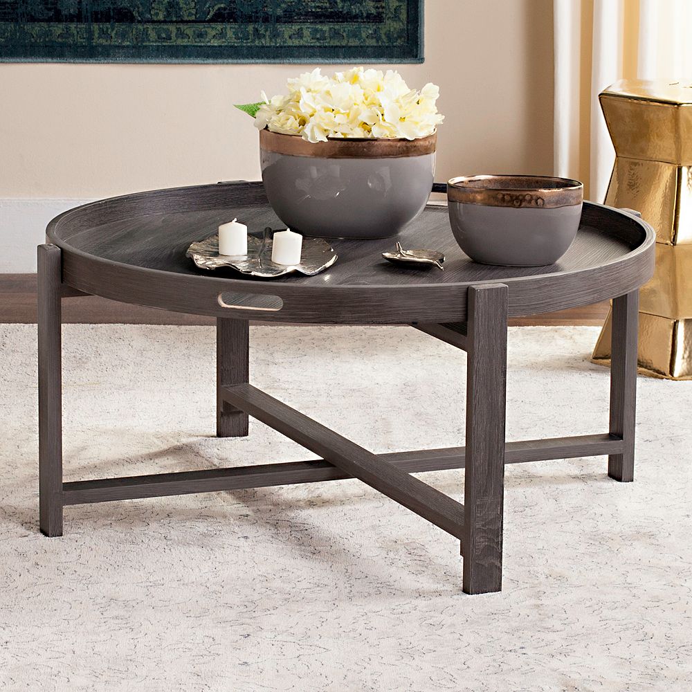 Safavieh Mid-Century Modern Tray Top Coffee Table