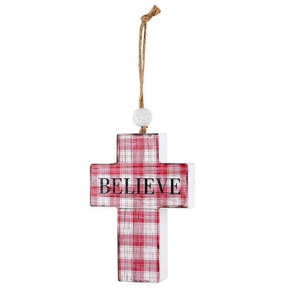 Spiritual Harvest Spiritual Harvest Plaid Cross