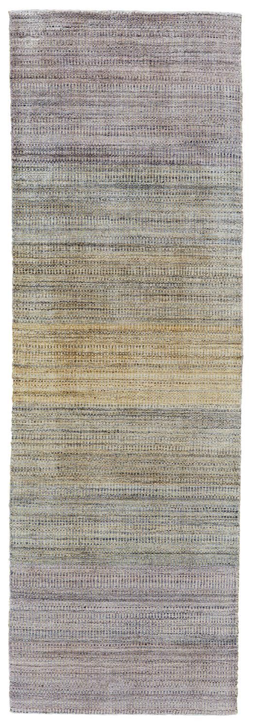 Rocero Blue and Purple Rug by BD Fine