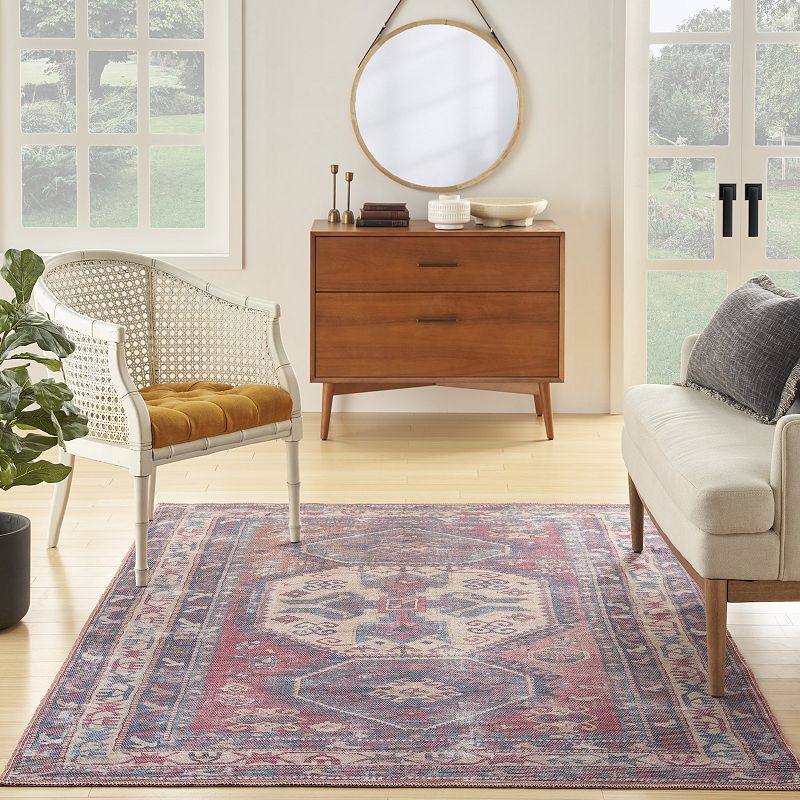 NC Series 1 Washable Southwestern Area Rug by Nourison