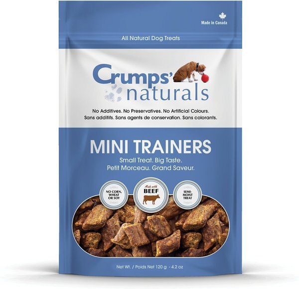 Crumps' Naturals Mini Trainers Beef Dog Treats