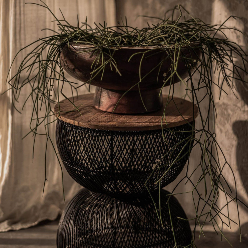 D Bodhi Wave Side Table   Tropical   Side Tables And End Tables   by LH Imports  Houzz