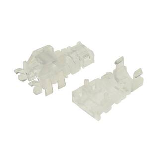 NTW net-Lock Lockable Cat5e RJ45 Snap-On Strain Relief Convertible Boots NL-SRNRT-CL5