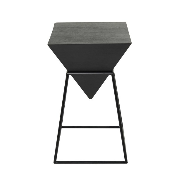 Modern Metal Accent Table Olivia amp May