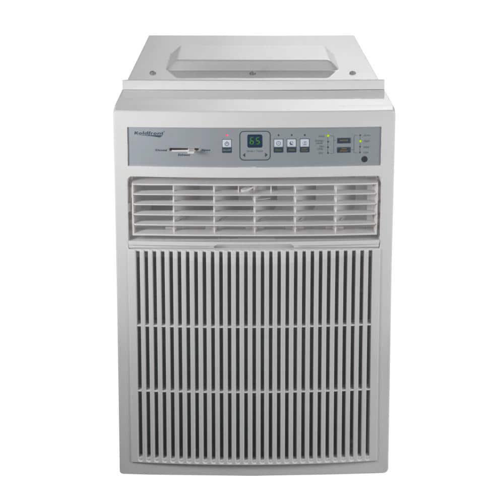 Koldfront 8000 BTU 115Volt Casement Air Conditioner with Dehumidifier and Remote Control in White