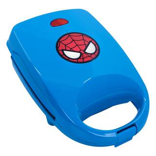 Uncanny Brands Marvel Spider Man Blue 500-Watt Single Sandwich Maker PP2-MVC-SMC