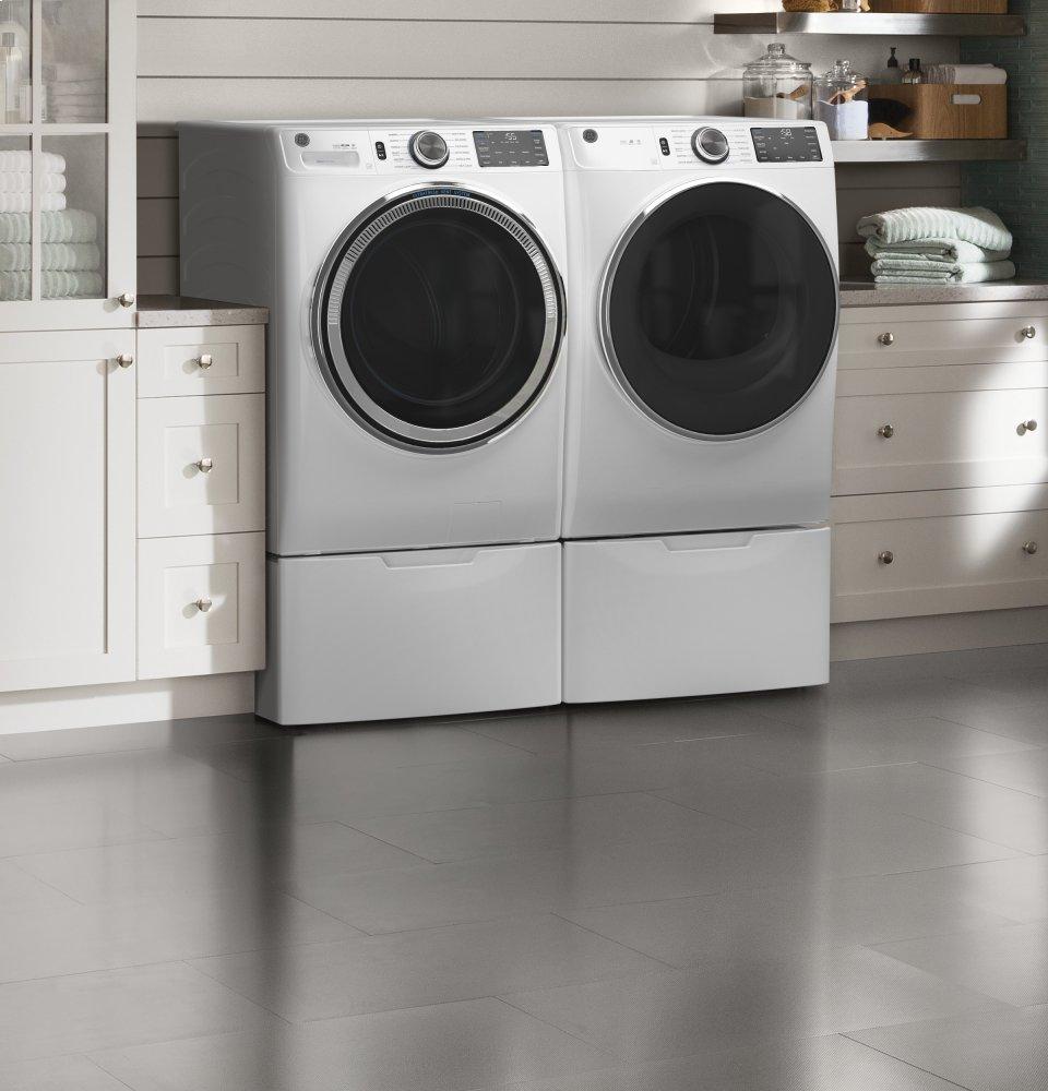 Ge Appliances GFD65ESSNWW Ge® 7.8 Cu. Ft. Capacity Smart Front Load Electric Dryer With Steam And Sanitize Cycle