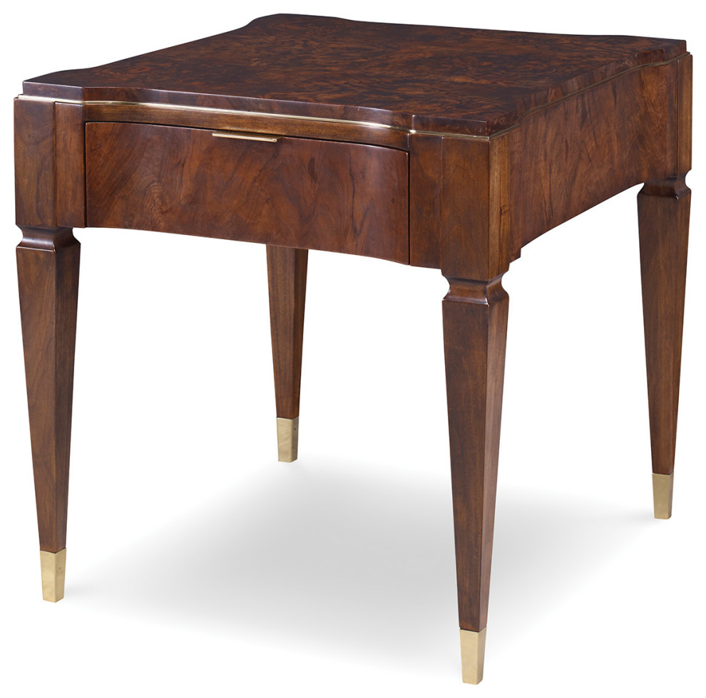 Atlantis Lamp Table   Transitional   Side Tables And End Tables   by Maitland Smith  Houzz