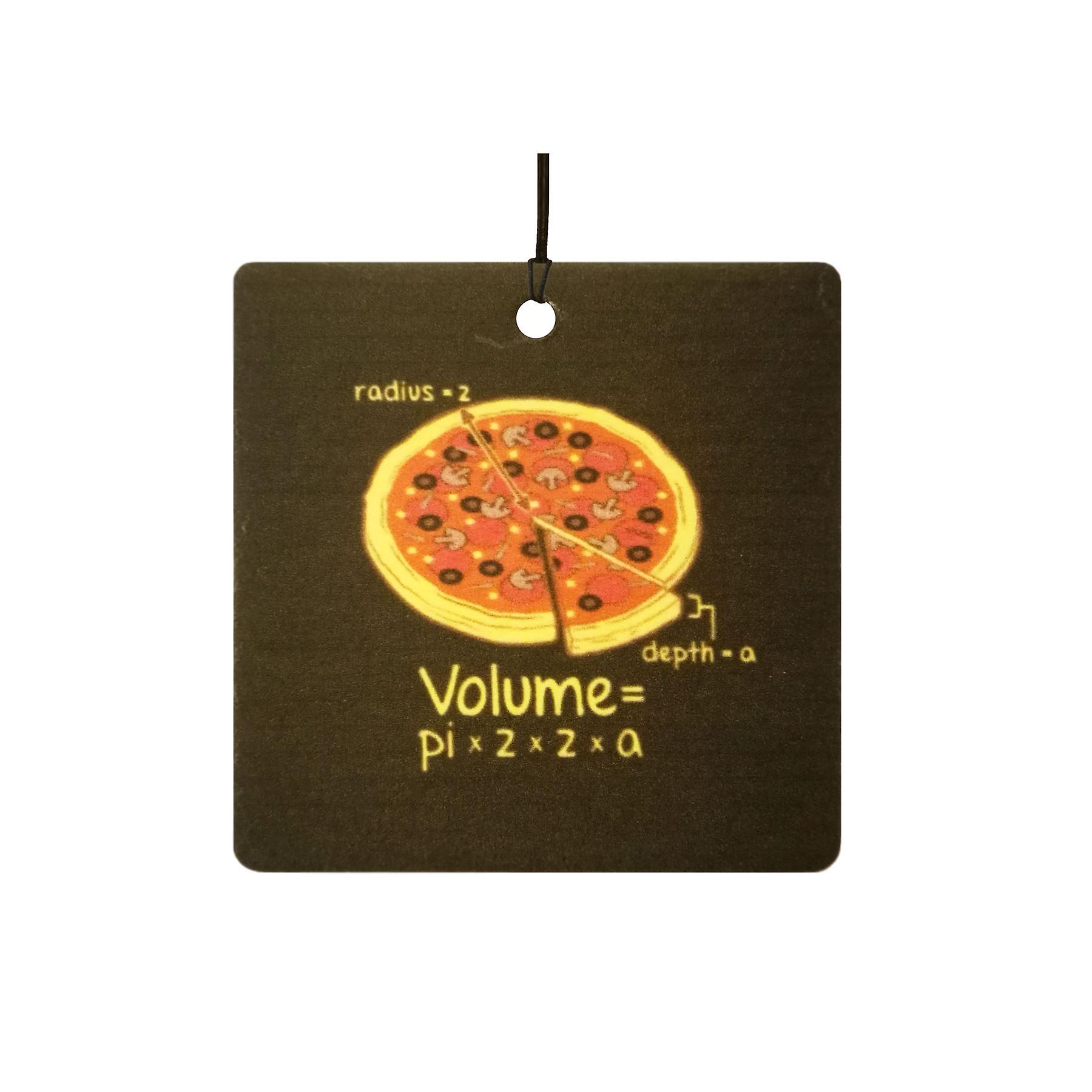 Pizza Volume Formula Car Air Freshener