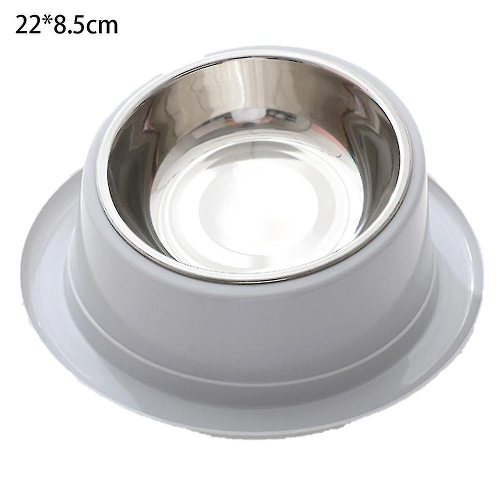 Tilt Anti-ant Hat Bowl Two-in-one Single Bowl Stainless Steel Non-slip Neck Cat Food Bowl Cat Bowl