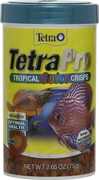 Tetra TetraPro Tropical Fish Color Crisps Fish Food