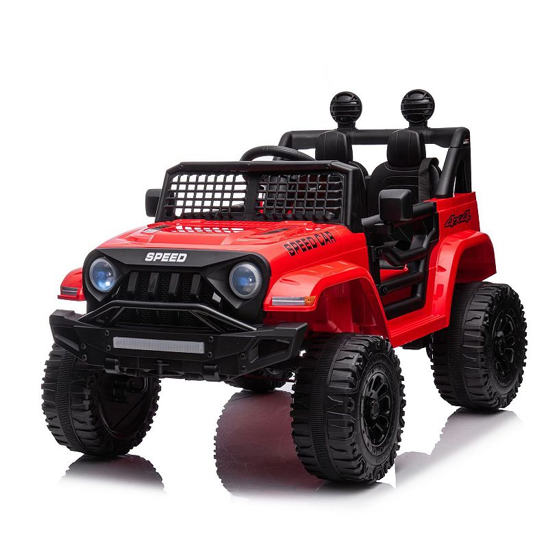 F.c Design 12v7a Kids Ride On Truck With Parents Remote Control - Electric Car For Kids