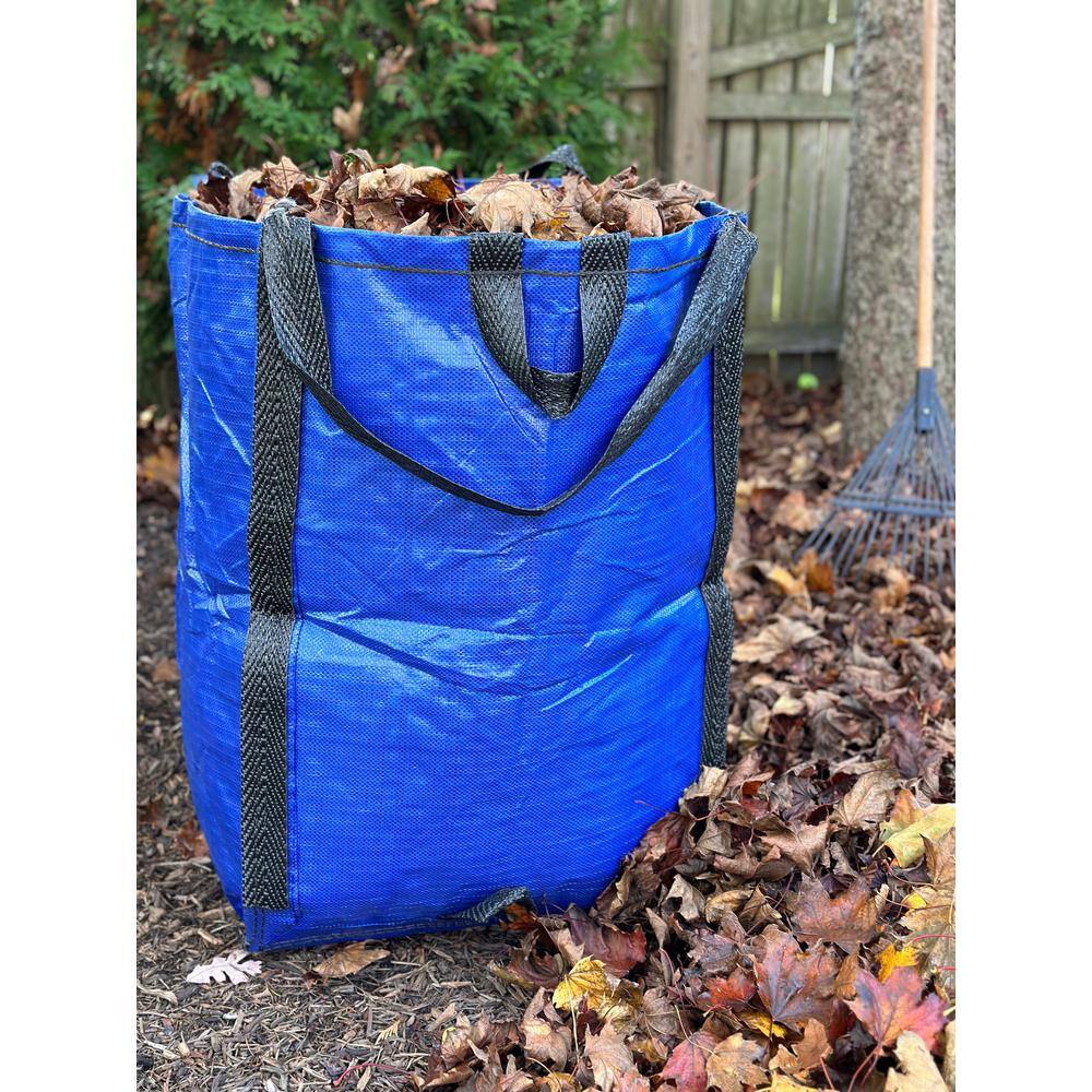 DURASACK DuraSack 48 Gal. Blue Outdoor Polypropylene Reusable Lawn and Leaf Bag (1-Count) BB-2028BLU